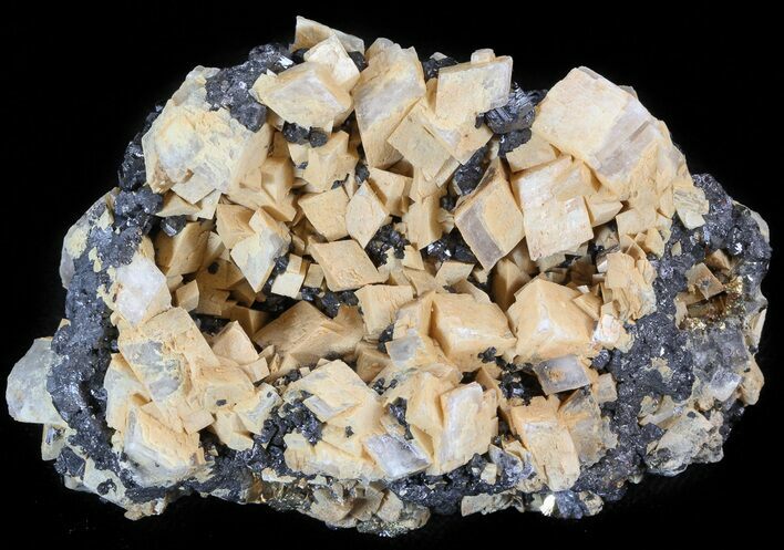 Ankerite Crystals with Sphalerite and Pyrite - Colorado #44653